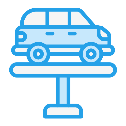 Car Lift Generic color lineal-color icon