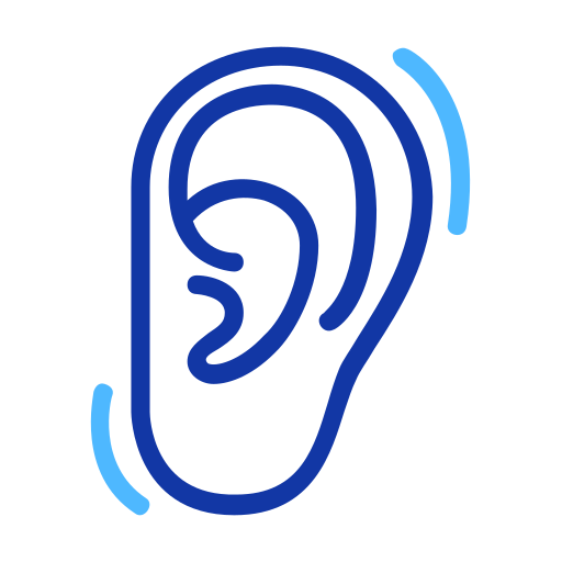 oor Generic color outline icoon