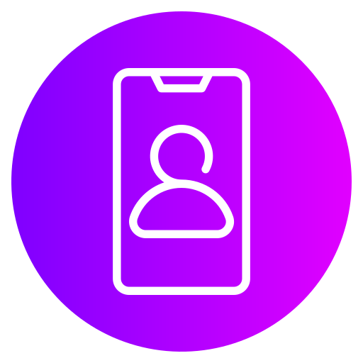Video call Generic gradient fill icon