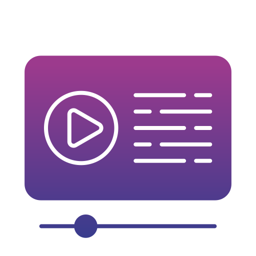 videowerbung Generic gradient fill icon