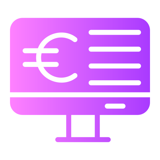 online geld Generic gradient fill icoon