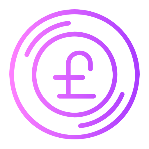 pfund sterling Generic gradient outline icon