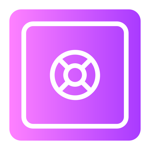 Safe box Generic gradient fill icon