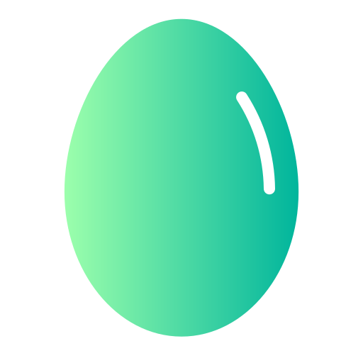 卵 Generic gradient fill icon