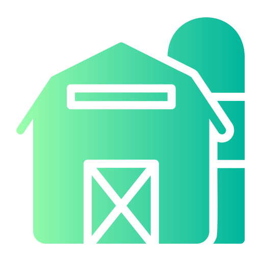 Farm house Generic gradient fill icon