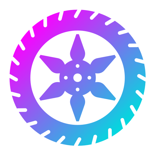 車輪 Generic gradient fill icon