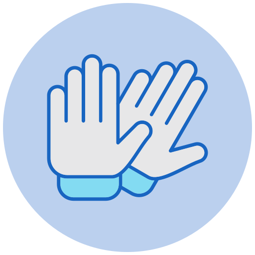 Резиновые перчатки Generic color lineal-color иконка