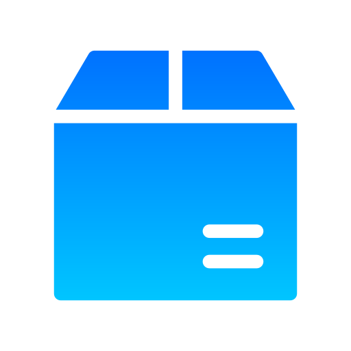 Box Generic gradient fill icon