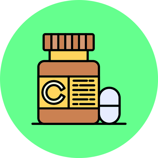 vitamine Generic color lineal-color icon