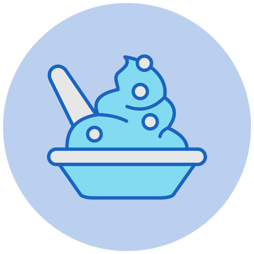 mrożony jogurt Generic color lineal-color ikona