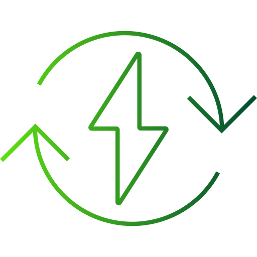 energía verde Generic gradient outline icono