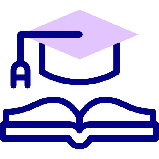 formazione scolastica Detailed Mixed Lineal color icona