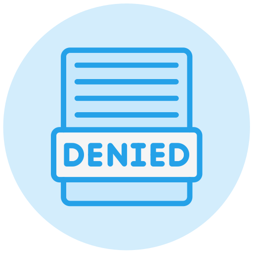 Denied Generic color lineal-color icon