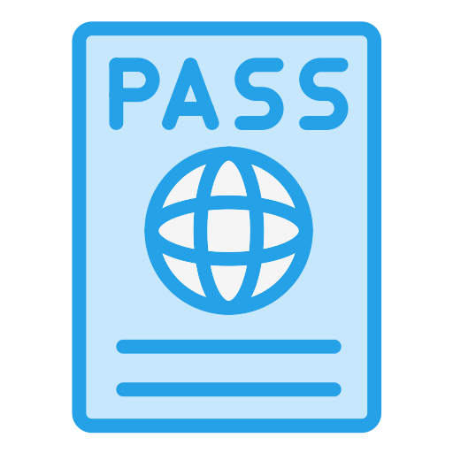 Passport Generic color lineal-color icon