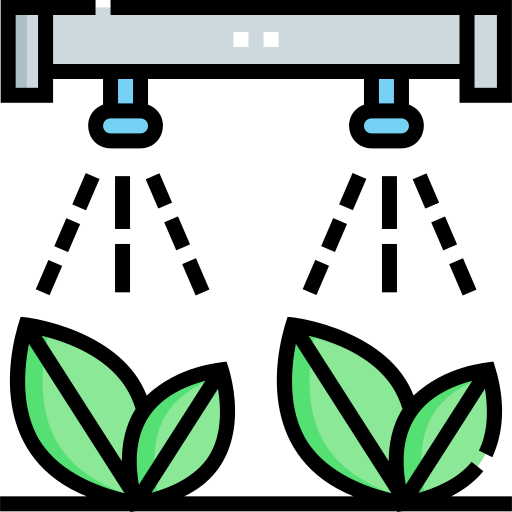灌漑 Detailed Straight Lineal color icon