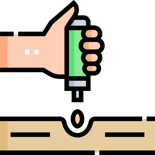 요약 Detailed Straight Lineal color icon