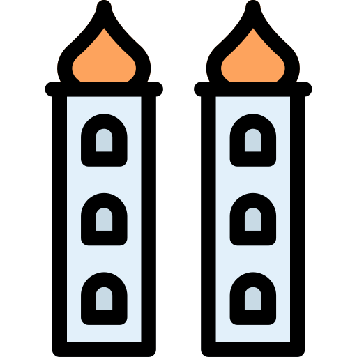 Башня Generic color lineal-color иконка