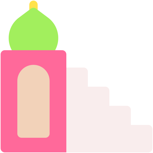 Minaret Generic color fill icon
