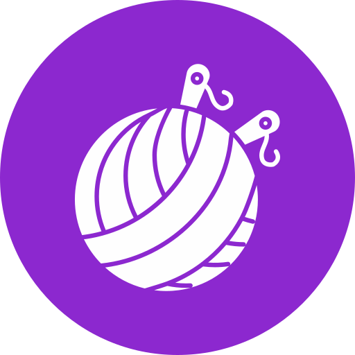 Yarn ball Generic color fill icon