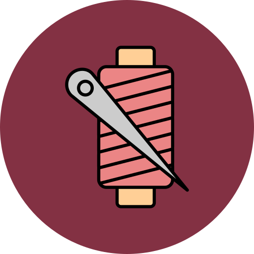 Thread Generic color lineal-color icon