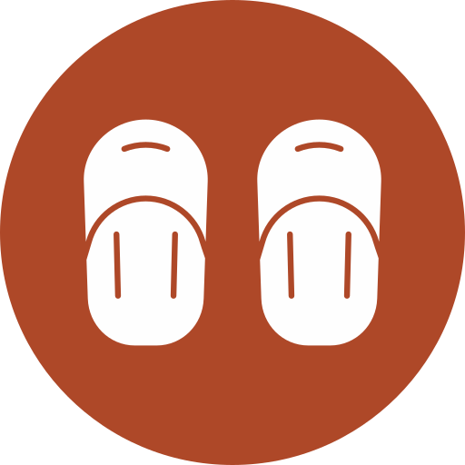 slippers Generic color fill icon