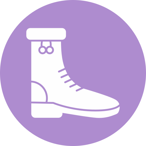 botas de lluvia Generic color fill icono