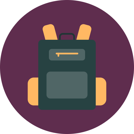 rucksack Generic color fill icon