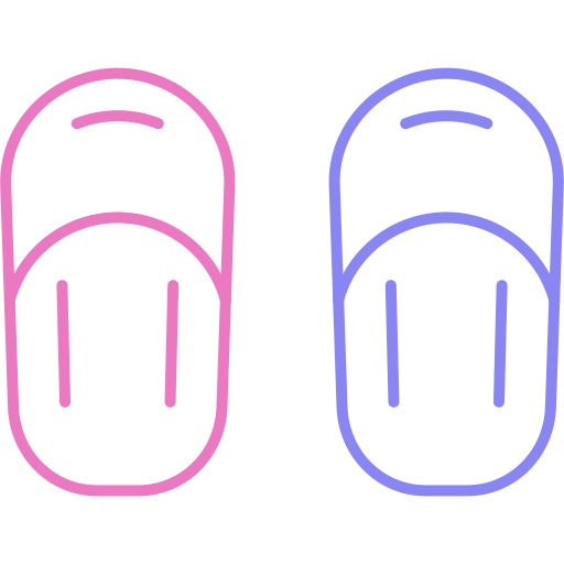 スリッパ Generic color outline icon