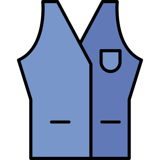 vest Generic color lineal-color icoon