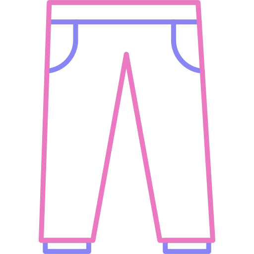 spodnie Generic color outline ikona