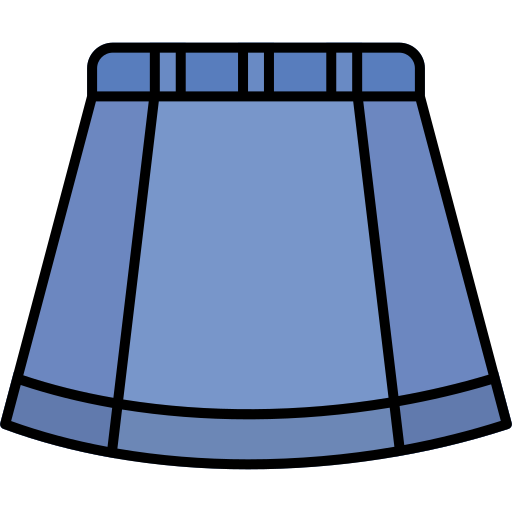 スカート Generic color lineal-color icon