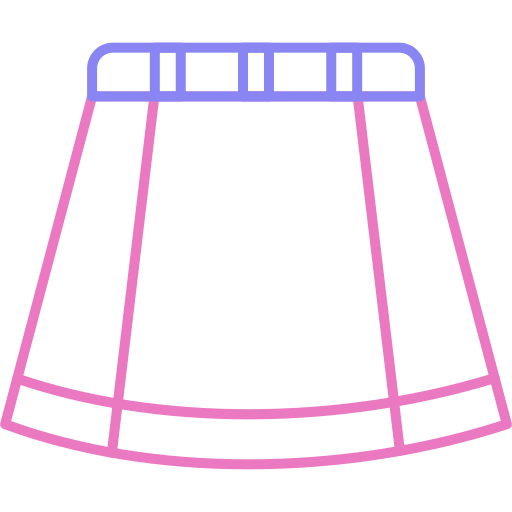 スカート Generic color outline icon