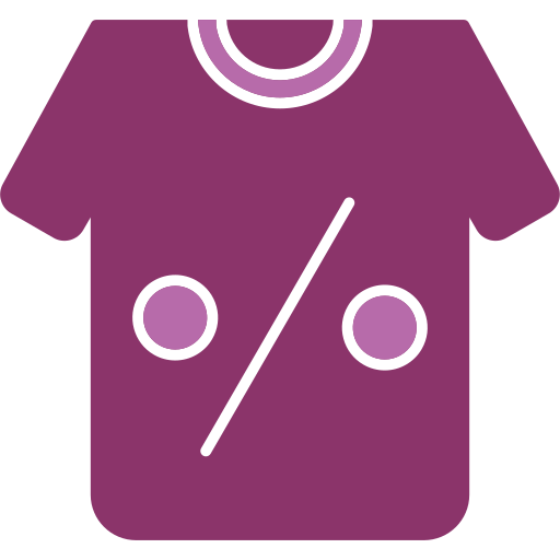 Tshirt Generic color fill icon