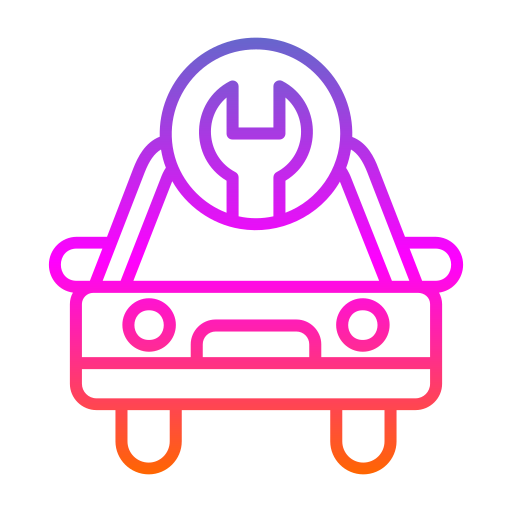 Car Service Generic gradient outline icon