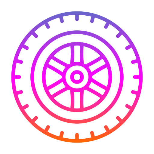 Tire Generic gradient outline icon