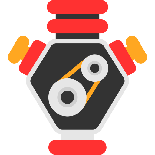 Engine Generic color fill icon