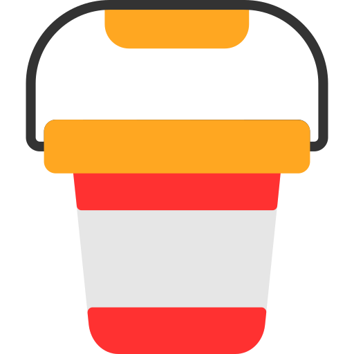 ペール缶 Generic color fill icon