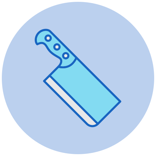 cuchillo de carnicero Generic color lineal-color icono