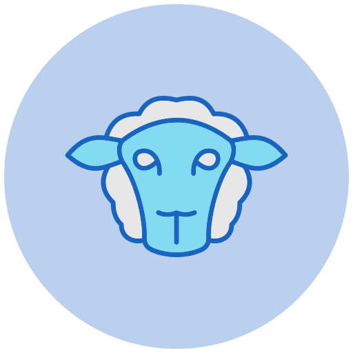 Lamb Generic color lineal-color icon
