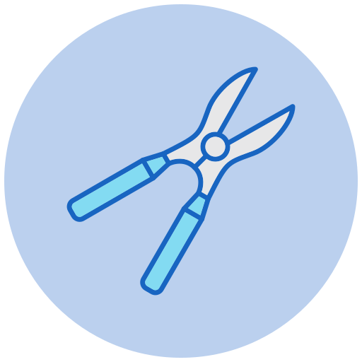 Shears Generic color lineal-color icon