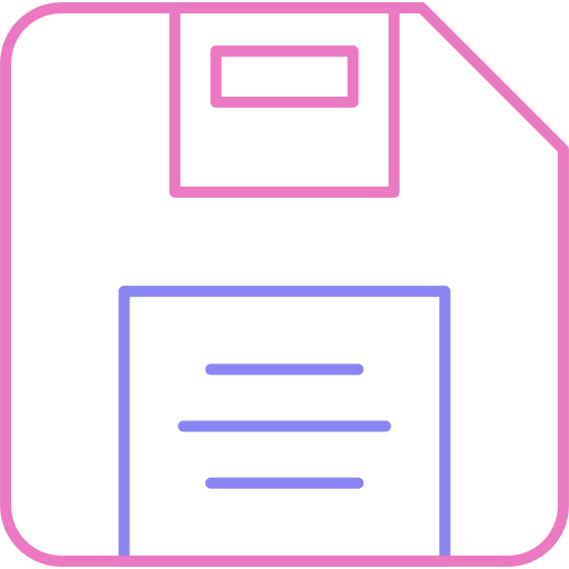 diskette Generic color outline icon