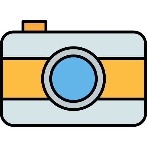 오래된 카메라 Generic color lineal-color icon