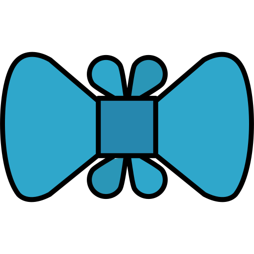 Bow Tie Generic color lineal-color icon