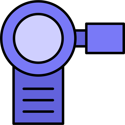 ビデオカメラ Generic color lineal-color icon