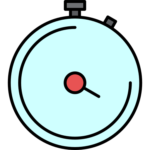 chronomètre Generic color lineal-color Icône