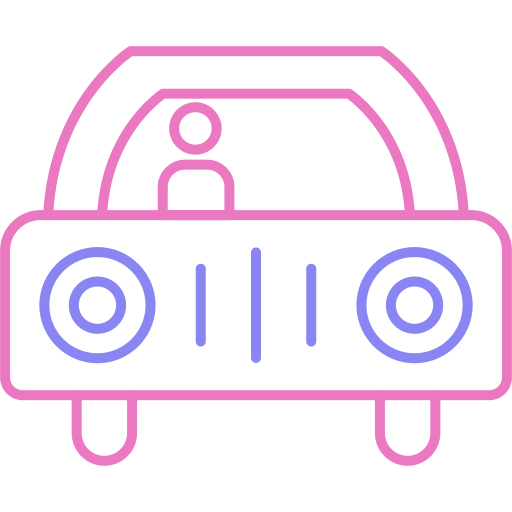 coche Generic color outline icono