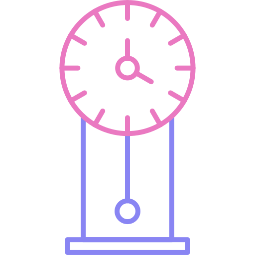 relógio vintage Generic color outline Ícone