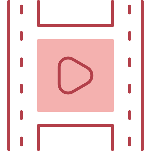 Film Reel Generic color lineal-color icon