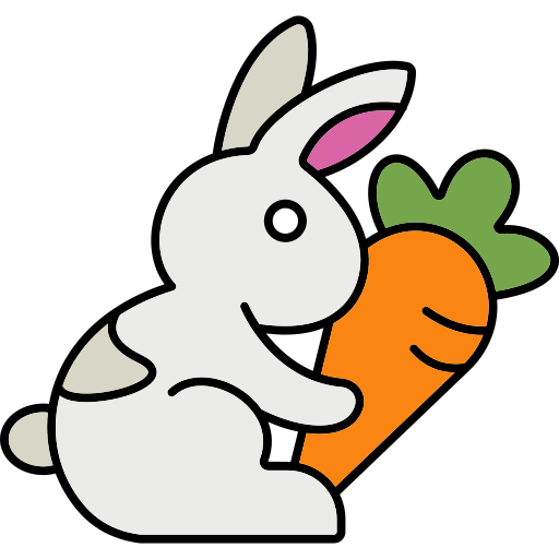 konijn Generic color lineal-color icoon