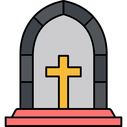 教会の窓 Generic color lineal-color icon